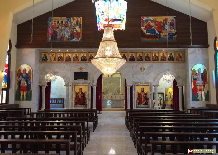 Virgin Mary church, saghbine